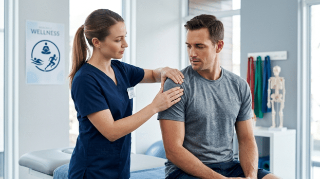 frozen shoulder rehab guide