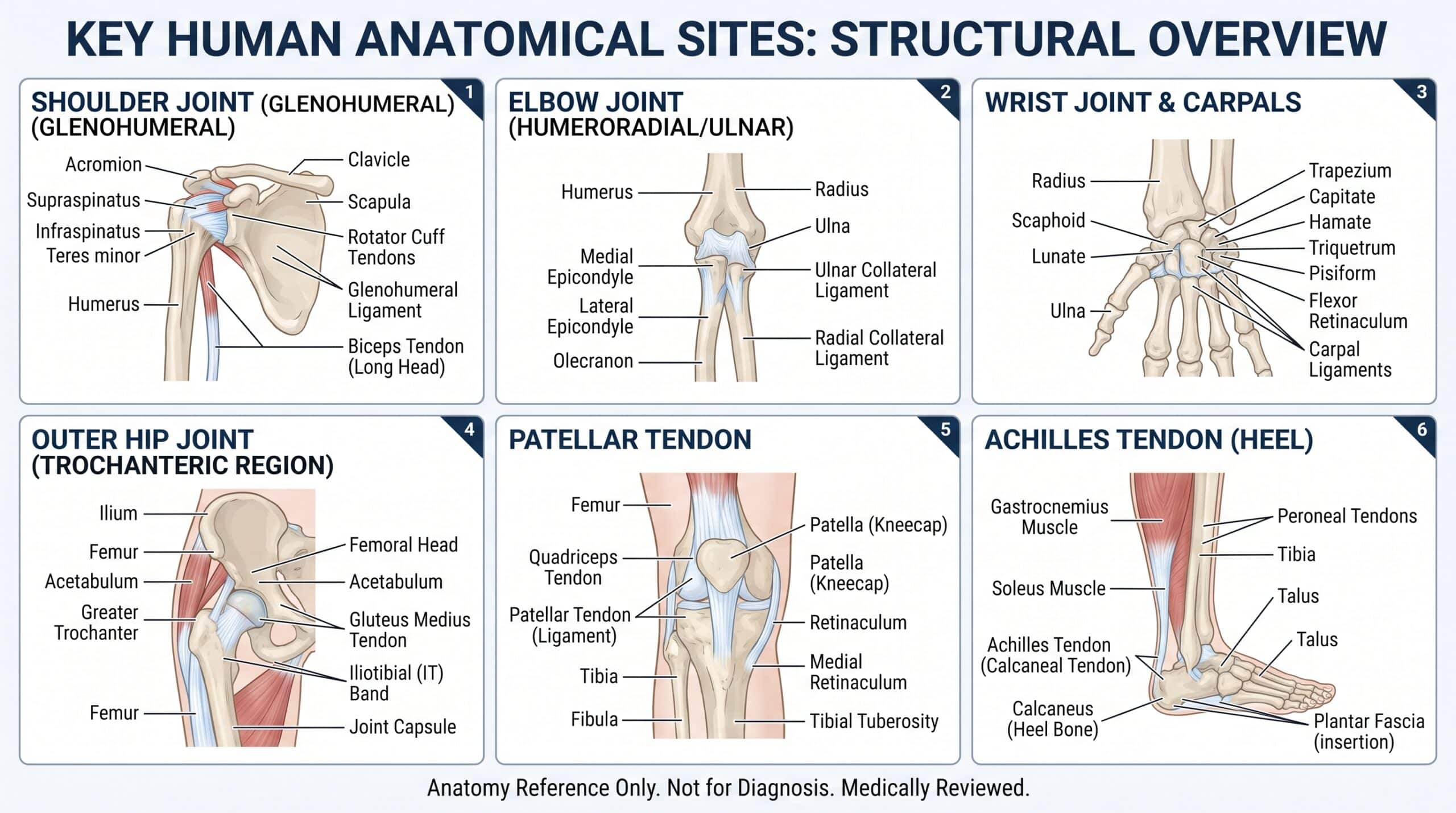 Tendonitis Signs by Body Region